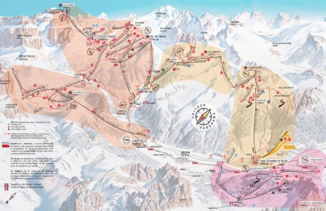 ski tour panorama val di fassa